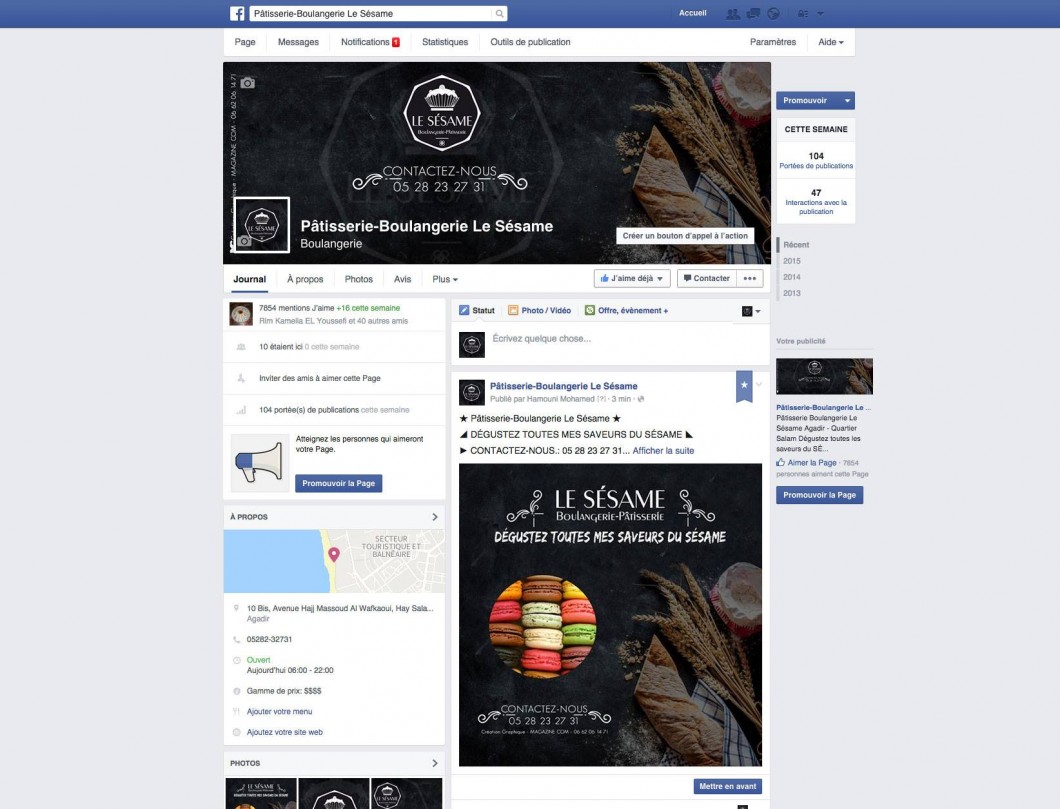 Pâtisserie Boulangerie Le Sésame